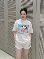 Set thun cờ mỹ Snoopy 1776