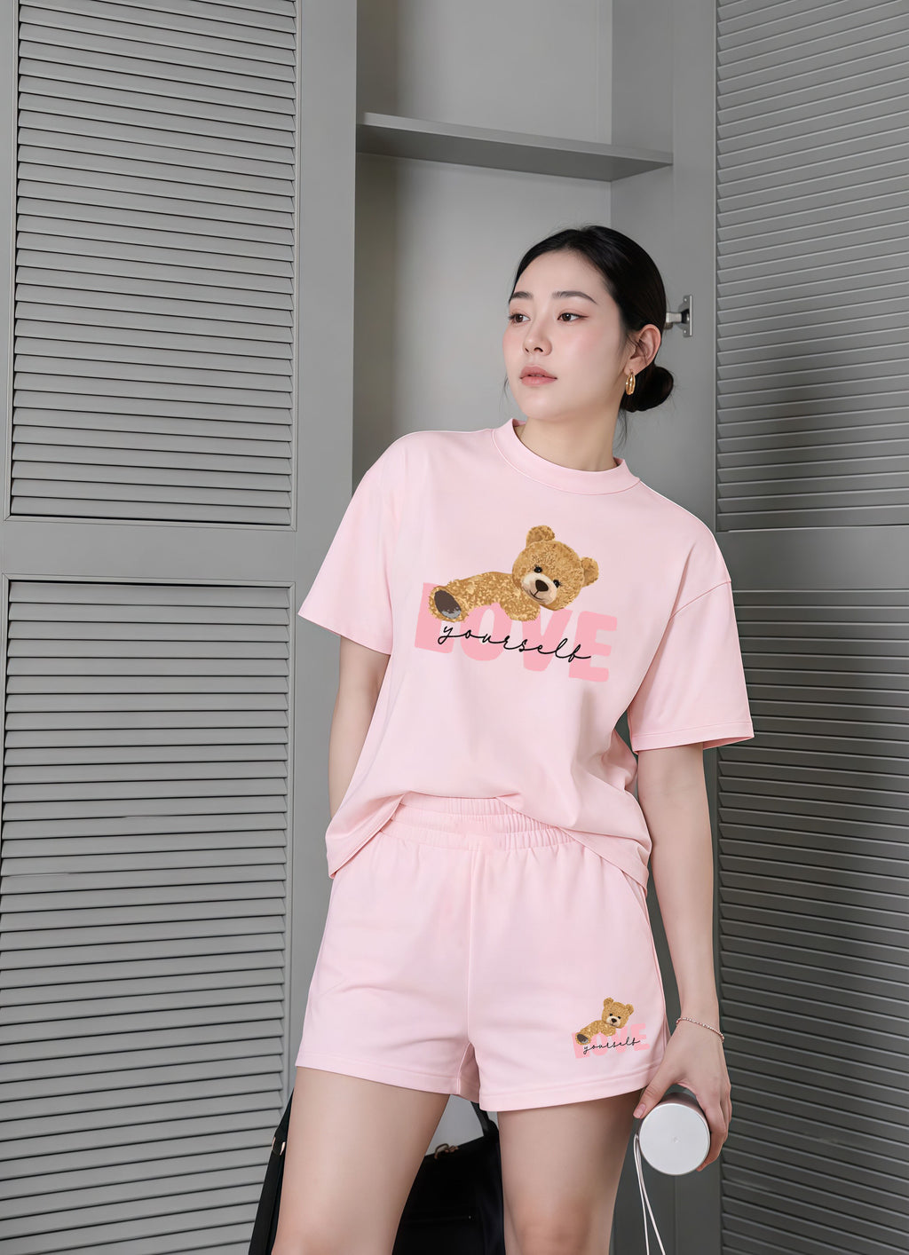 Set thun nữ hồng Pastel Love Yourself